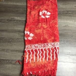 X Large Beach Swim Cover-Up Sarong